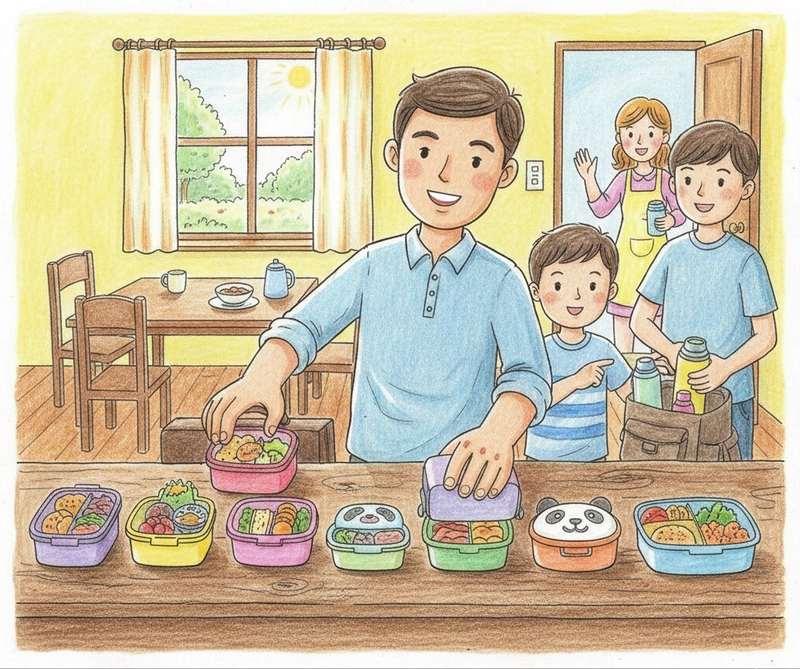 Tranh vẽ sinh hoạt gia đình dùng luyện vẽ