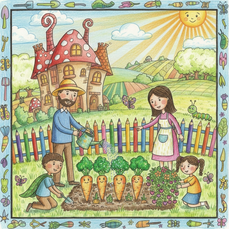 Tranh vẽ sinh hoạt gia đình mang không khí sum vầy