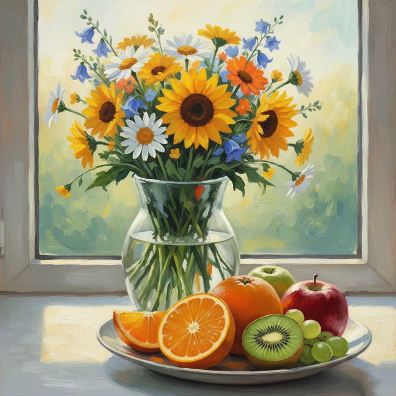 Tranh vẽ tĩnh vật cơ bản