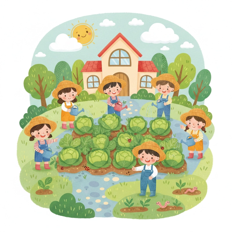 Tranh vẽ trường tiểu học chủ đề học đường