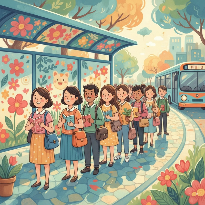 Tranh vẽ ứng xử văn minh đẹp và ý nghĩa