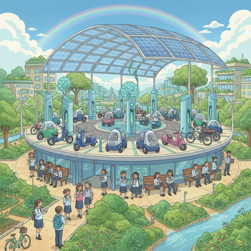 Tranh vẽ ý tưởng cho cuộc sống tốt đẹp hơn mang thông điệp