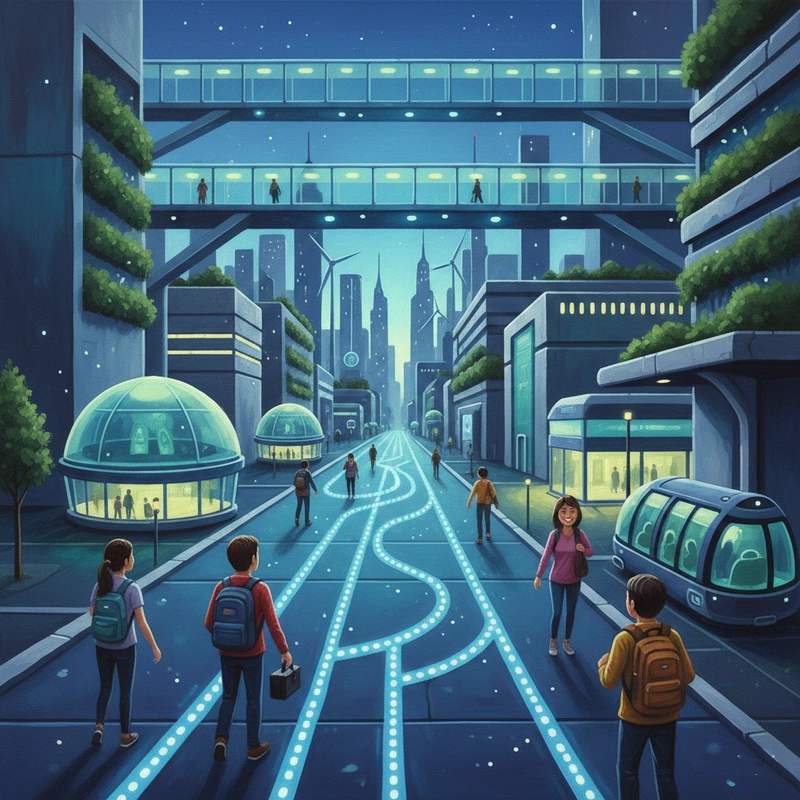 Tranh vẽ ý tưởng cho một cuộc sống tốt đẹp hơn nhân ái