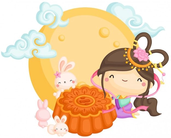 Trung Thu sticker đáng yêu