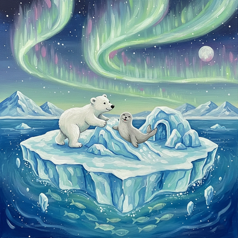 Vẽ bảo vệ động vật hoang dã đơn giản.