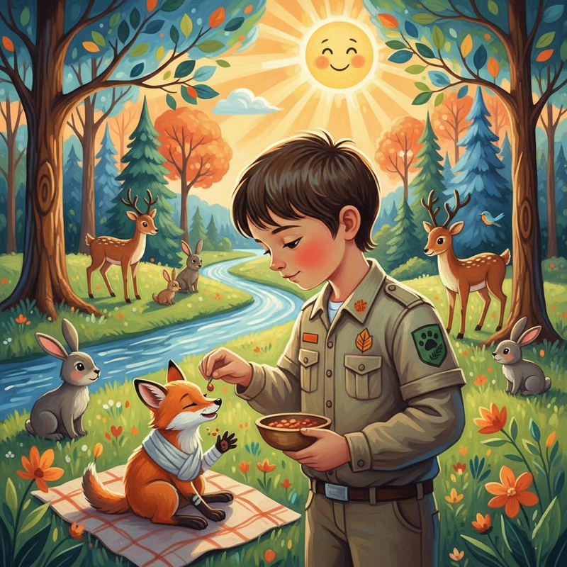 Vẽ bảo vệ thú hoang dã.