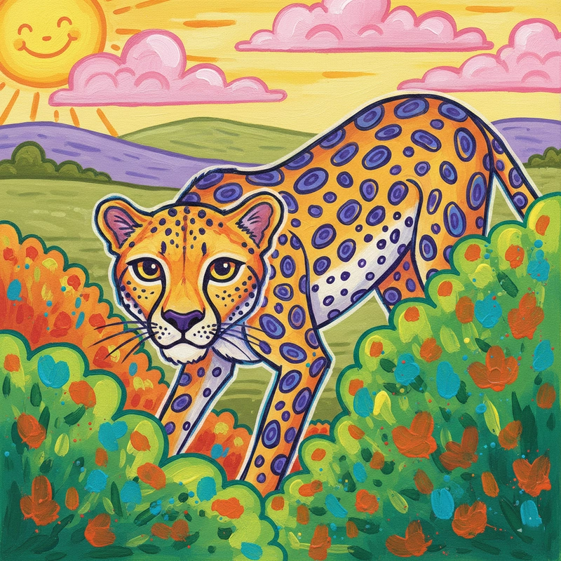 Vẽ động vật hoang dã lớp 7.