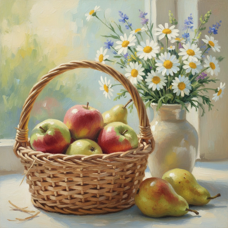 Vẽ tĩnh vật lọ hoa theo mẫu