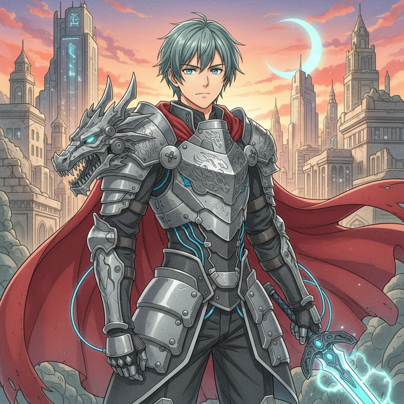 Vẽ tranh anime nam ngầu mang khí chất lạnh lùng