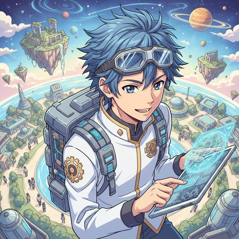 Vẽ tranh anime nam ngầu theo phong cách hiện đại