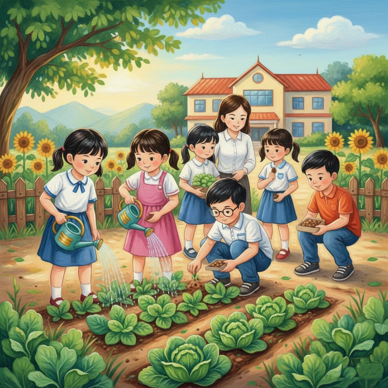 Vẽ tranh các hoạt động ở trường học sinh