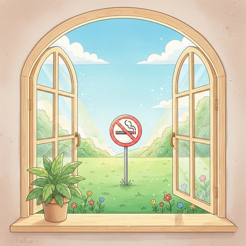 Vẽ tranh cấm hút thuốc lá cho môi trường học đường