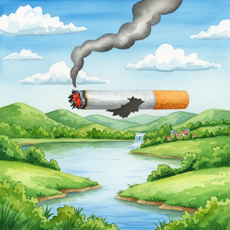 Vẽ tranh cấm hút thuốc lá đơn giản dễ thực hiện