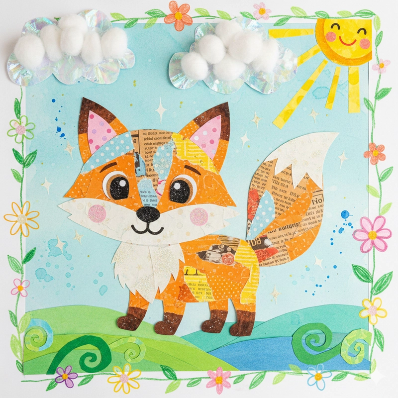 Vẽ tranh con vật cute dễ thực hiện