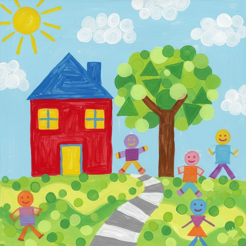 Vẽ tranh cuộc sống quanh em lớp 2