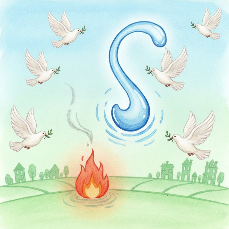 Vẽ tranh hòa bình đơn giản cho lớp tiểu học