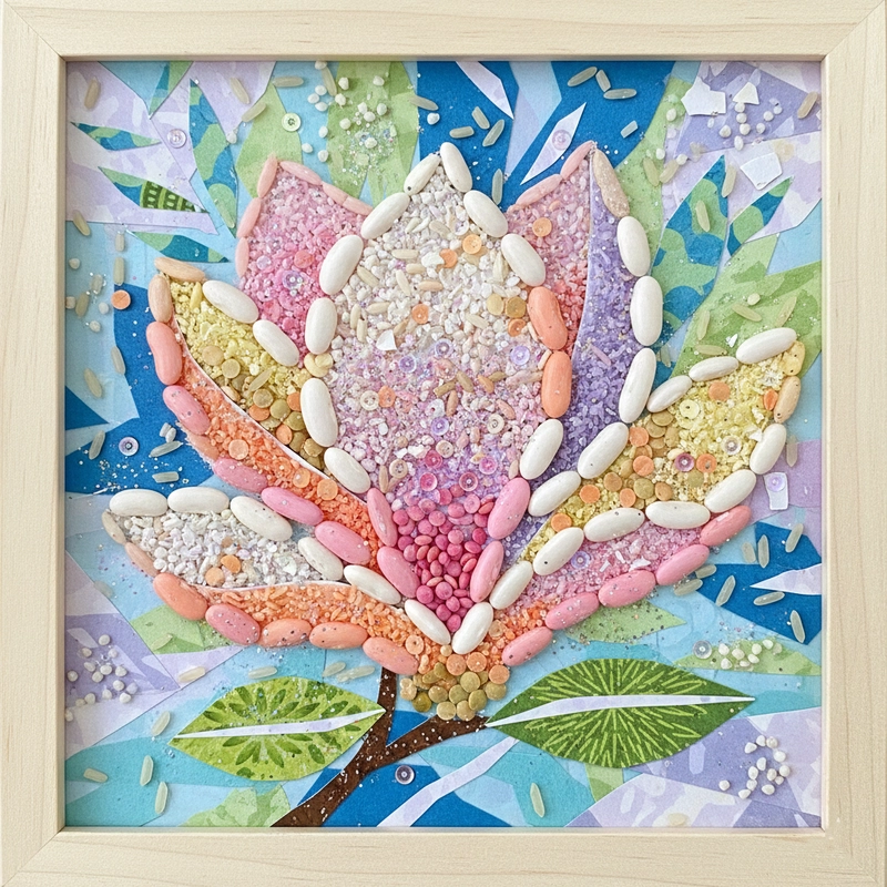 Vẽ tranh hoa mộc lan truyền cảm hứng