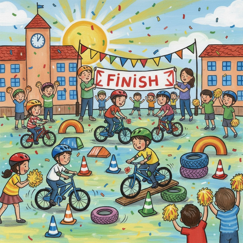 Vẽ tranh hoạt động ở trường đơn giản cho thiếu nhi