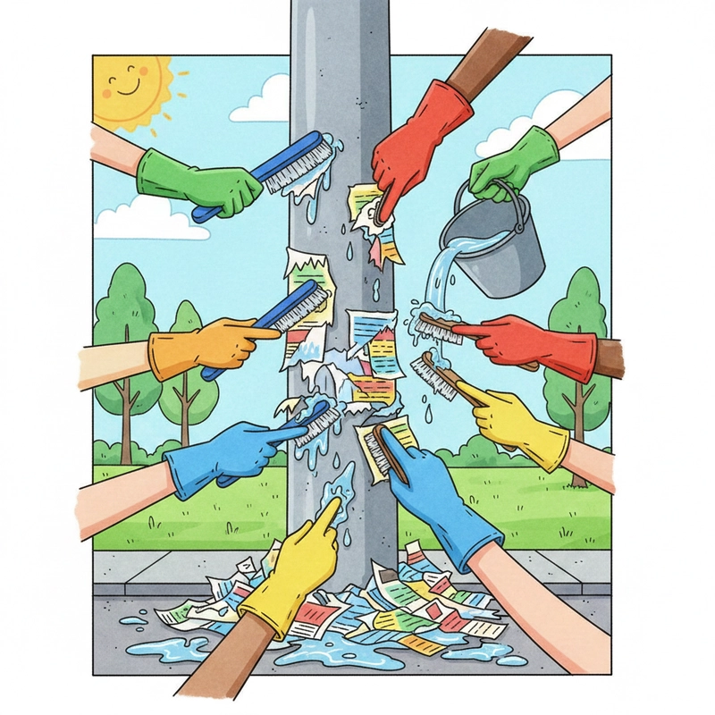 Vẽ tranh hoạt động vì cộng đồng thể hiện sẻ chia