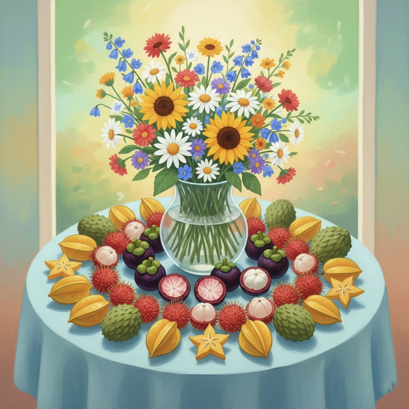 Vẽ tranh lọ hoa phong cách học đường