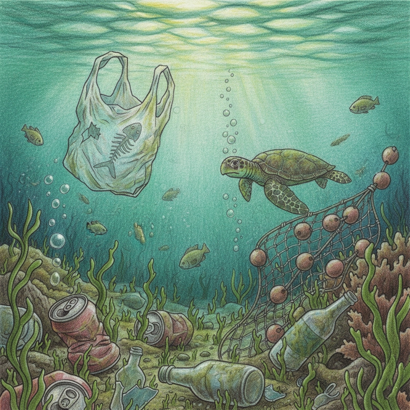 Vẽ tranh ô nhiễm môi trường phù hợp bài mỹ thuật