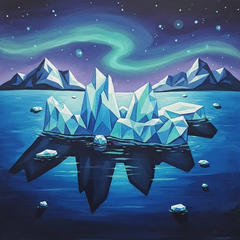 Vẽ tranh phong cảnh 3d ấn tượng