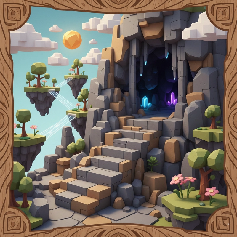 Vẽ tranh phong cảnh 3d nhẹ nhàng