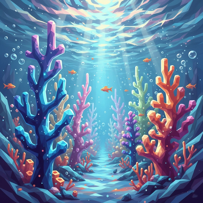 Vẽ tranh phong cảnh 3d sáng tạo