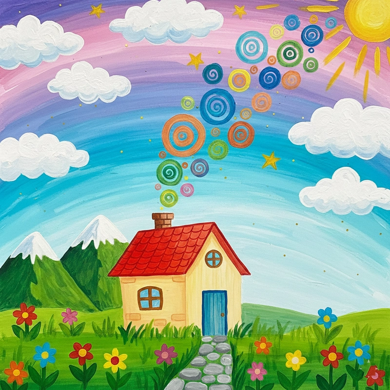 Vẽ tranh phong cảnh lớp 5 cho học sinh