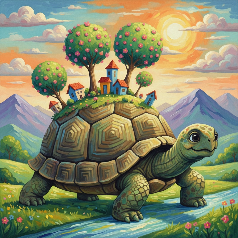 Vẽ tranh phong cảnh lớp 5 dễ thương