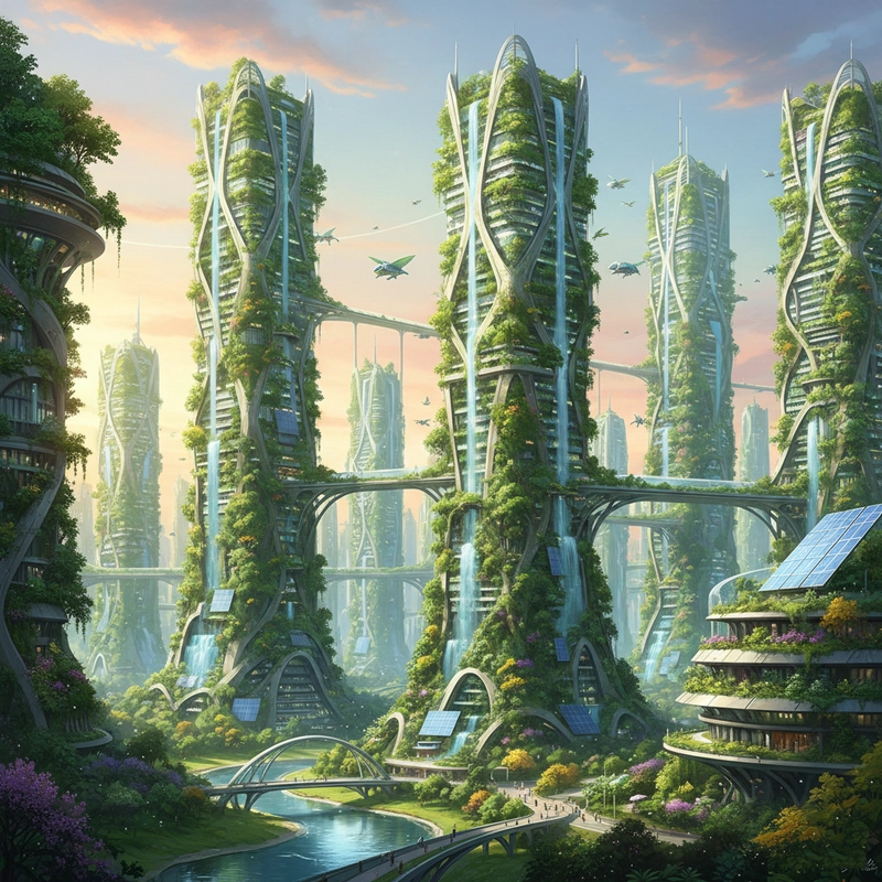 Vẽ tranh thành phố trong tương lai cho học sinh