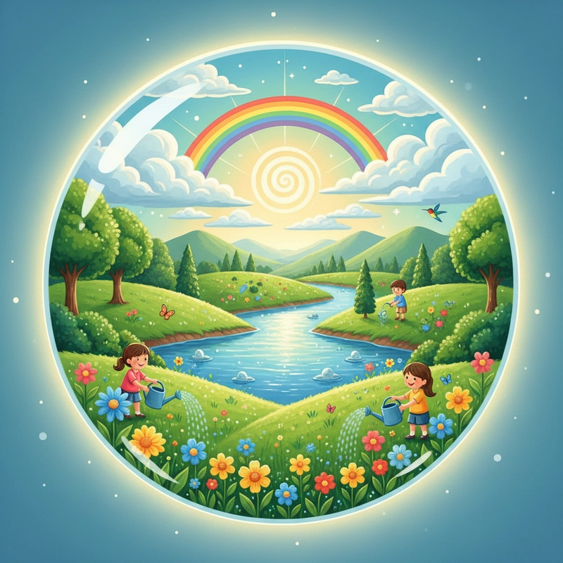 Vẽ tranh tiết kiệm nước gần gũi đời sống