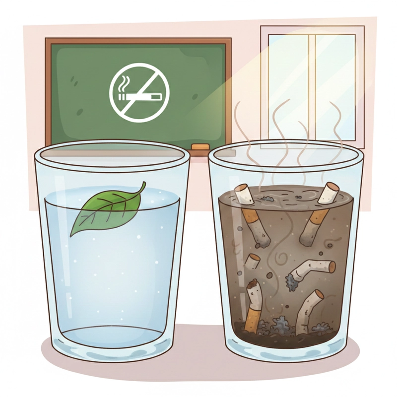 Vẽ tranh tuyên truyền cấm hút thuốc lá ý nghĩa