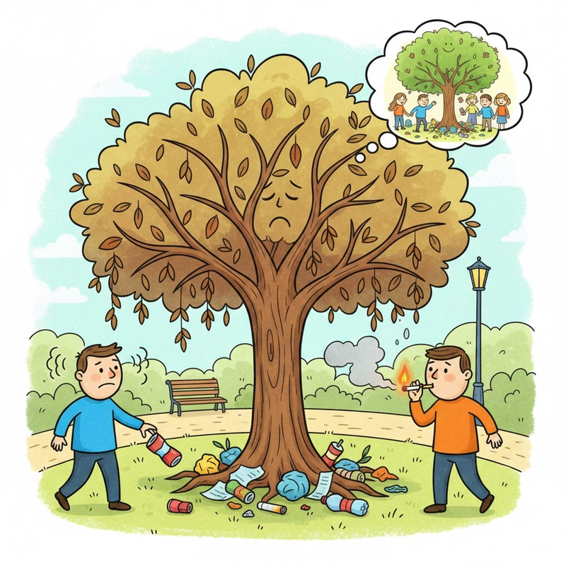 Vẽ tranh ứng xử văn minh nơi công cộng tươi sáng