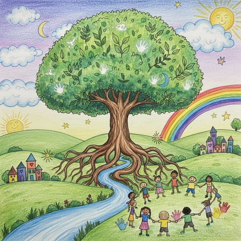 Vẽ tranh vì một thế giới hòa bình ý nghĩa