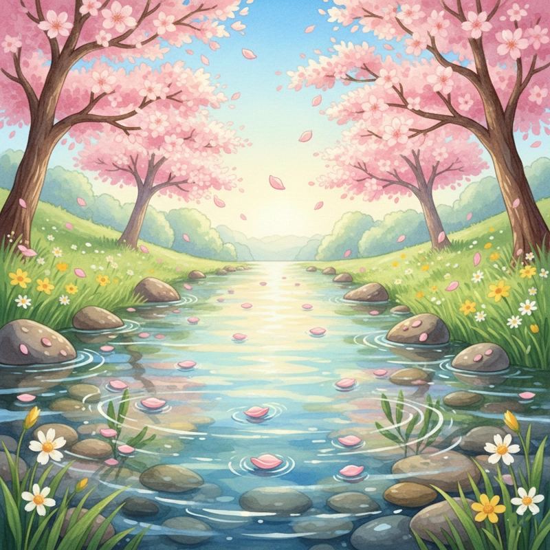 Ý tưởng vẽ tranh hoa đào