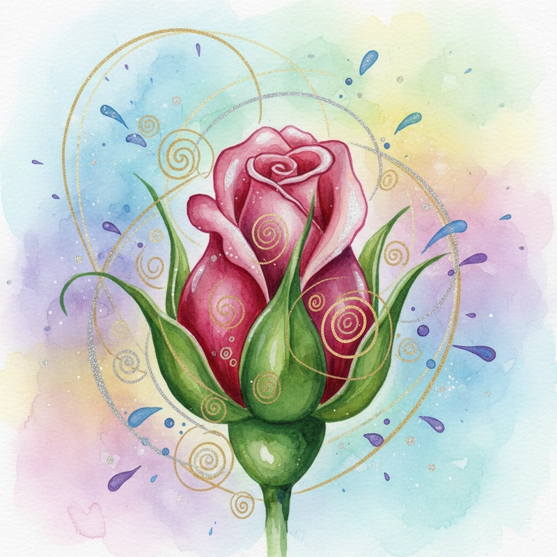 Ý tưởng vẽ tranh hoa hồng