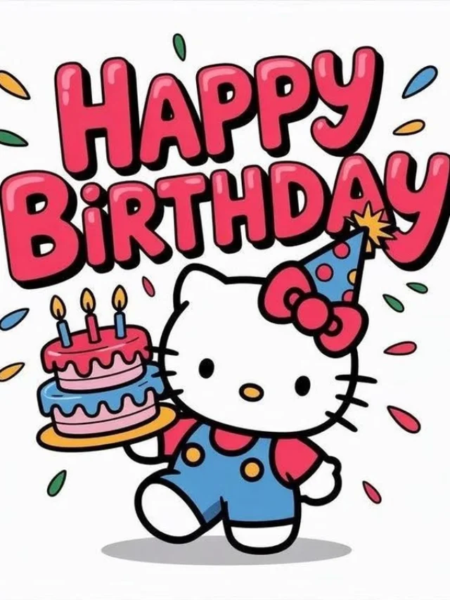 Sticker sinh nhật vui tươi