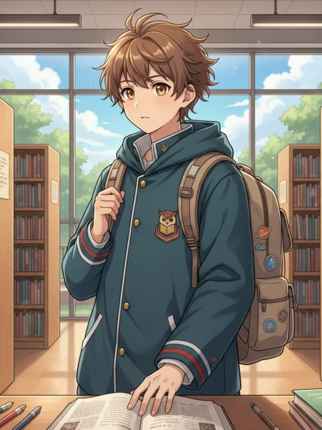 Tranh vẽ anime nam đơn giản nhưng nổi bật