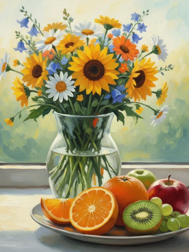 Tranh vẽ tĩnh vật cơ bản