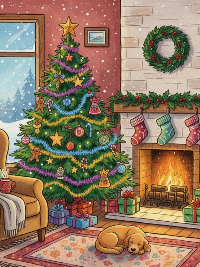 TOP 166+ mẫu vẽ tranh Noel đơn giản, ấn tượng, đẹp lung linh