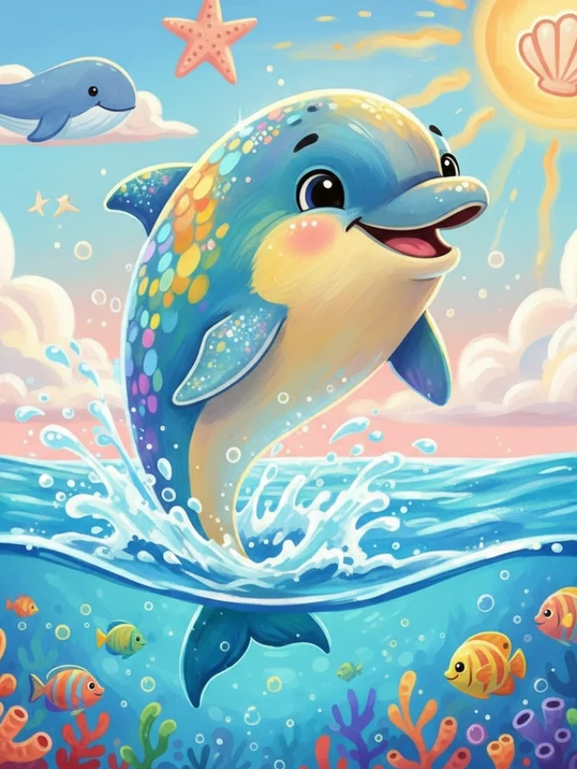 favicon tô màu cá heo