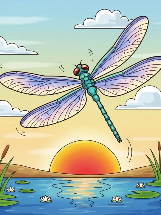 favicon tô màu con chuồn chuồn