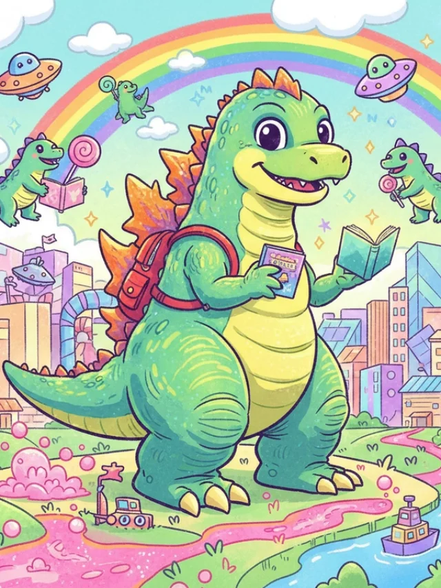 favicon tô màu godzilla