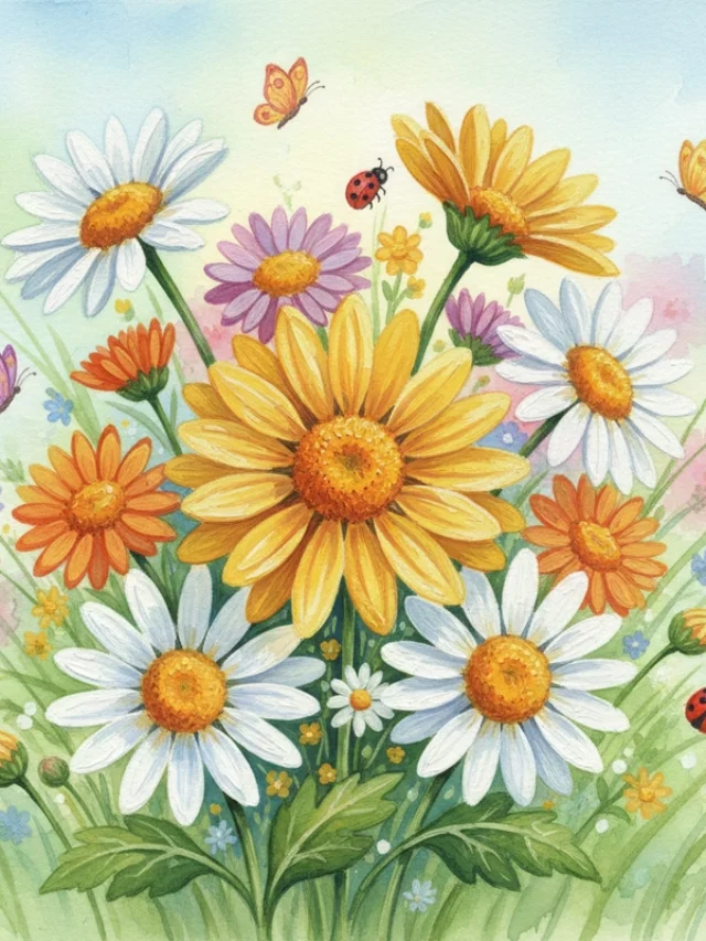 favicon tô màu hoa cúc