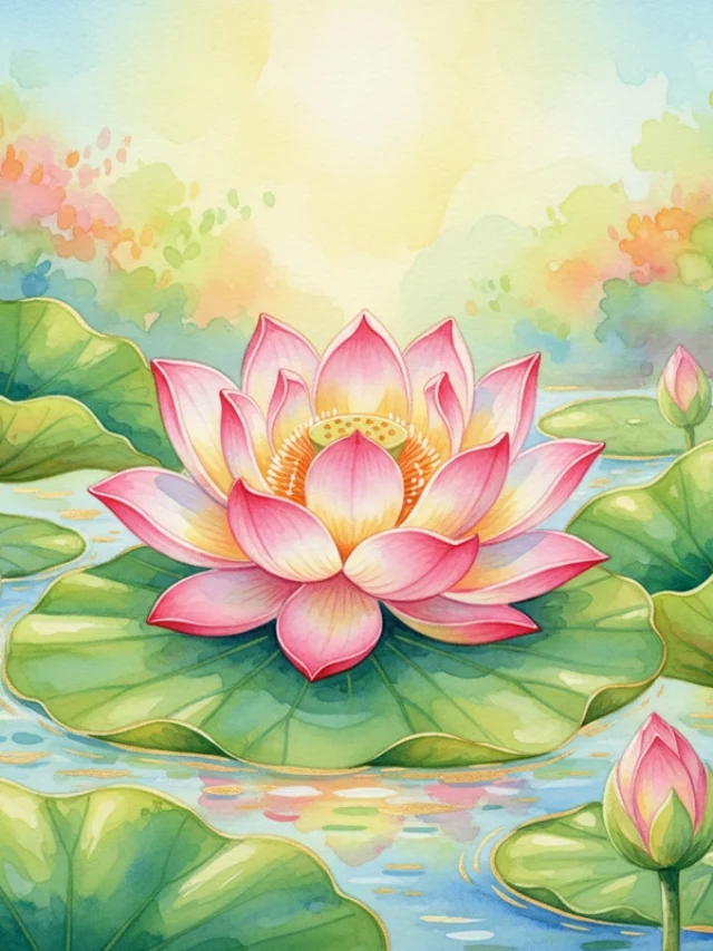 favicon tô màu hoa sen