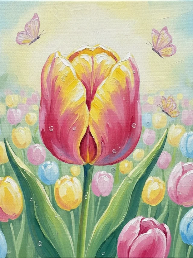 favicon tô màu hoa tulip