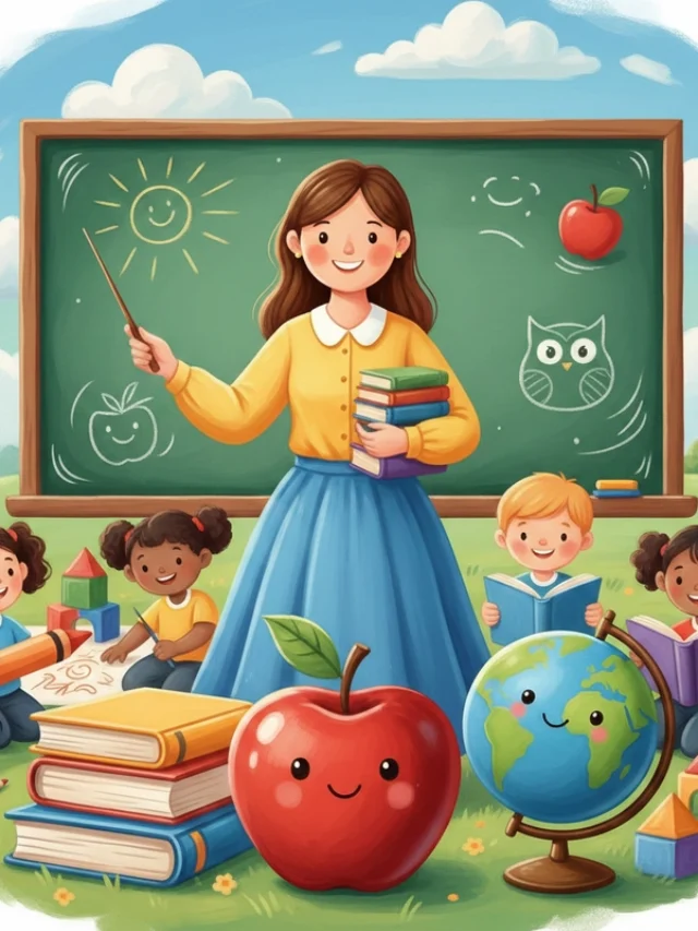 favicon tô màu nghề giáo viên