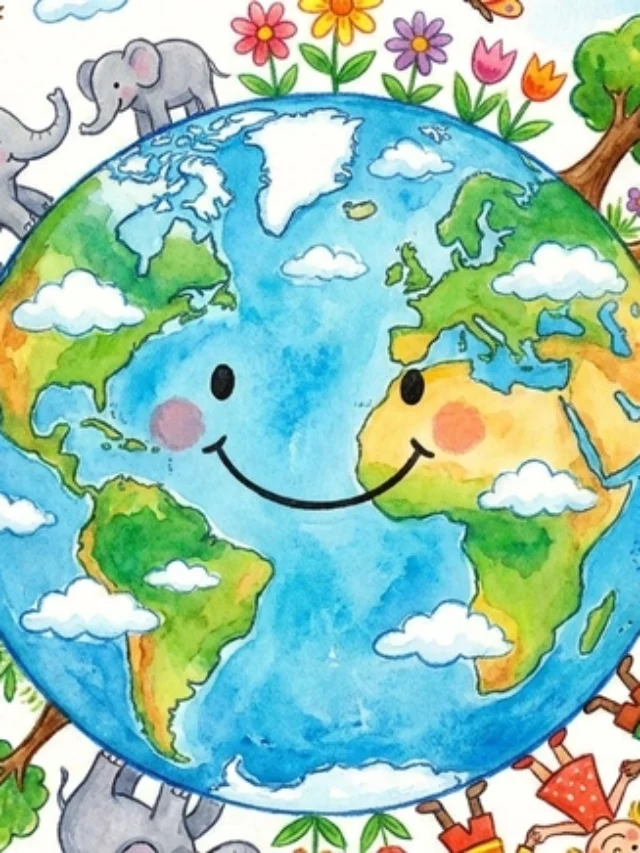 favicon tô màu trái đất