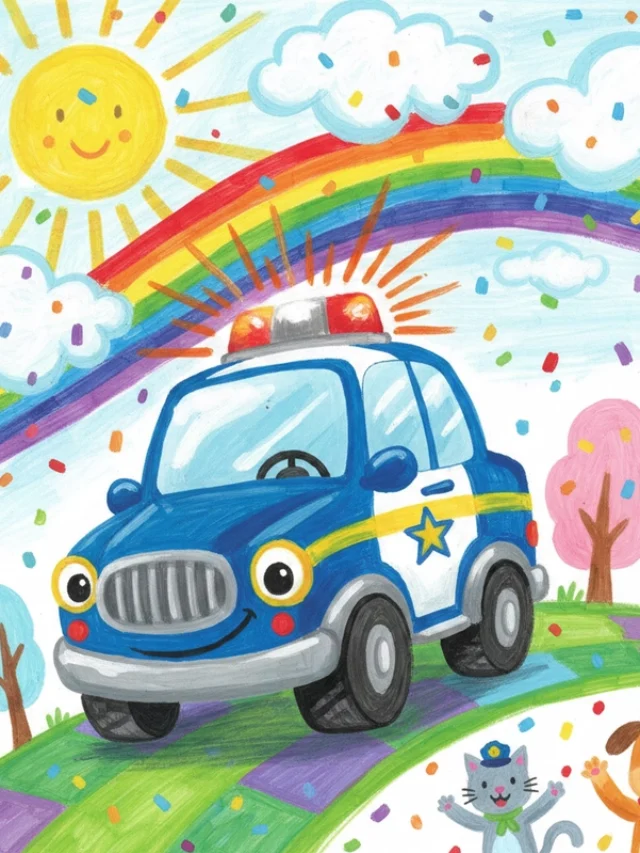 favicon tô màu xe cảnh sát